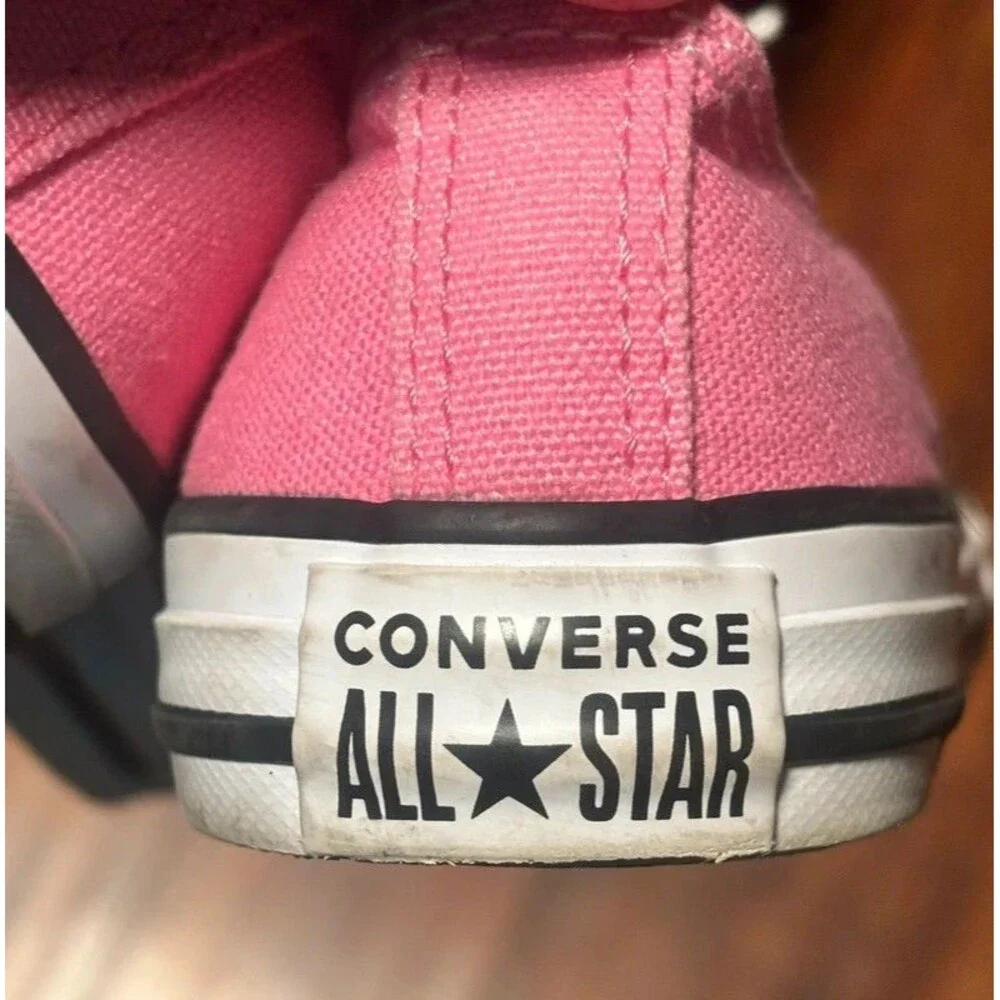 Converse Chuck Taylor All Star Shoes Youth Size 13 Pink Canvas Sneaker